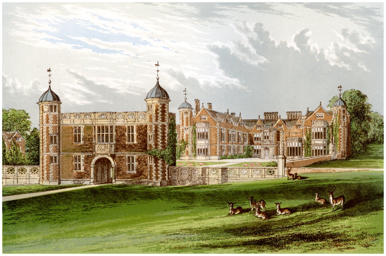 Charlecote Park, Warwickshire, hogar de la familia Lucy de Unbekannt