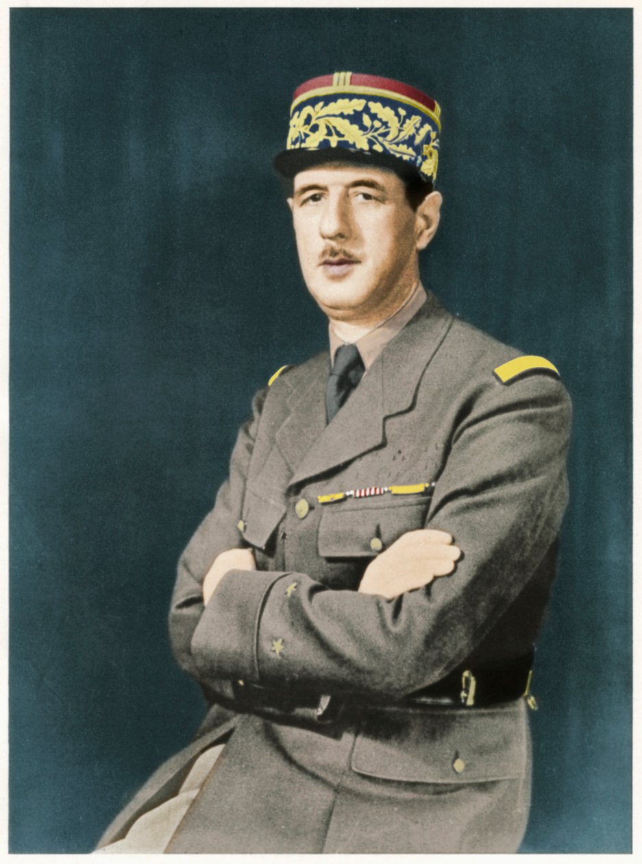 Charles André Joseph Marie De Gaulle, 1940 de Unbekannt