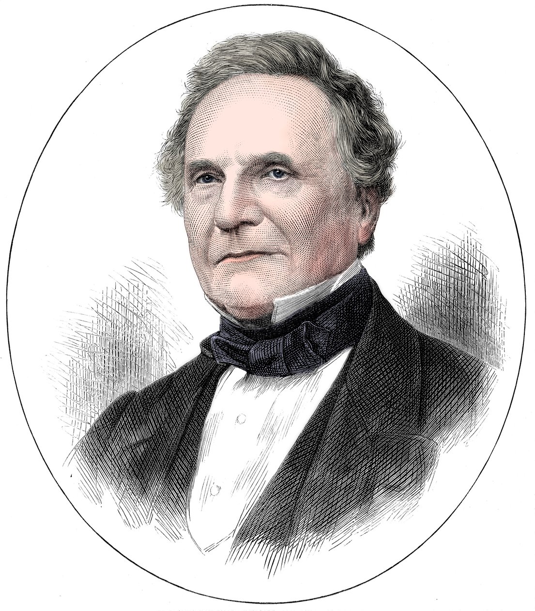 Charles Babbage, matemático inglés y pionero de la computación de Unbekannt