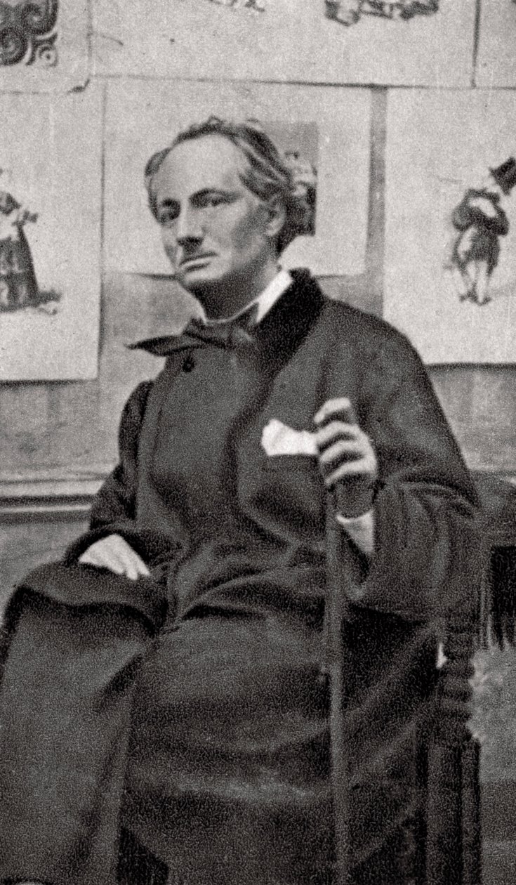 Charles Baudelaire, poeta y crítico de arte francés, 1857 de Unbekannt