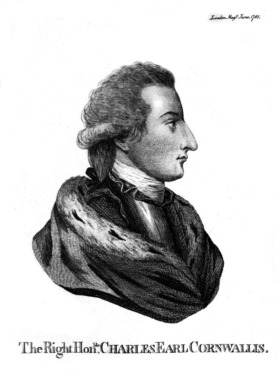 Charles Cornwallis 1738-1805, 1er Marqués Cornwallis, 1781 de Unbekannt