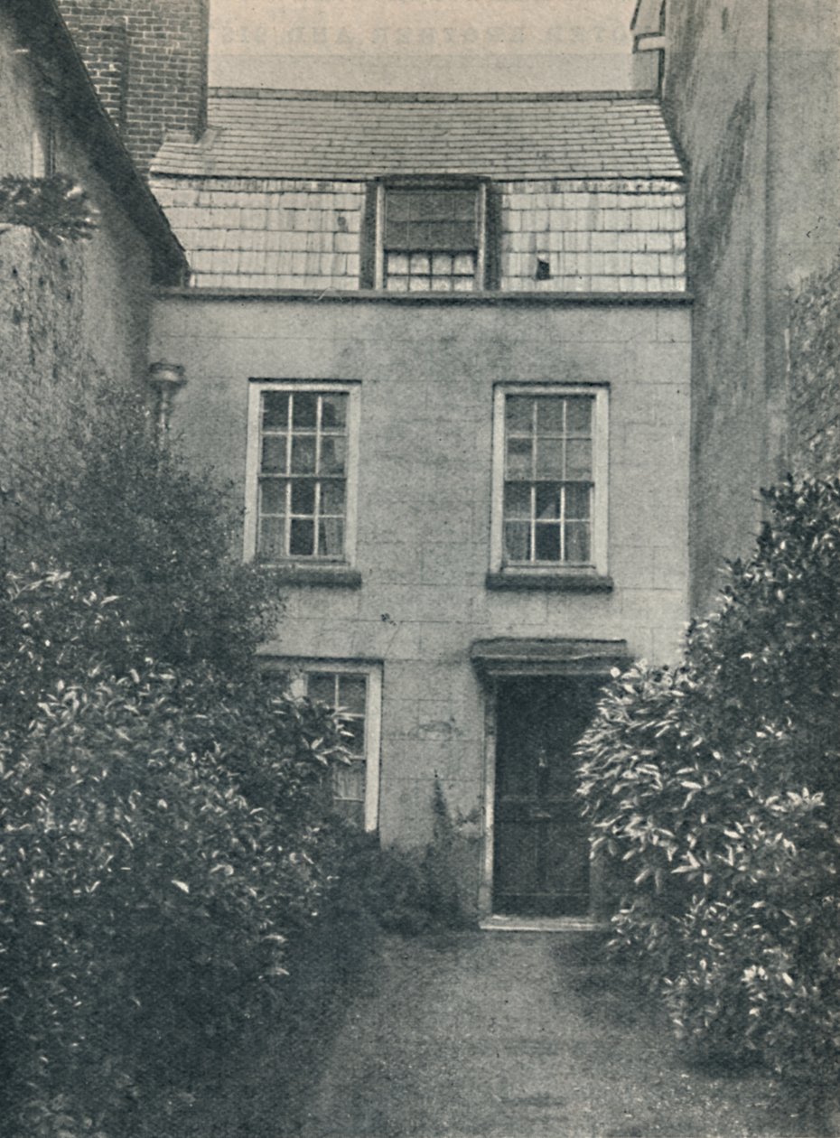 Charles Lamb - El Hogar de Charles y Mary Lamb en Edmonton, c. 1925 de Unbekannt