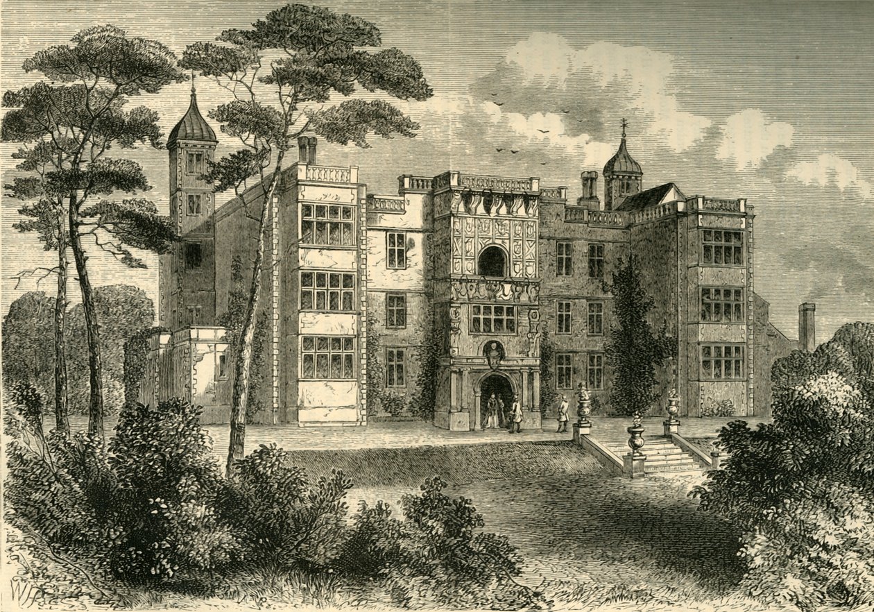 Casa Charlton en 1845, c1878 de Unbekannt