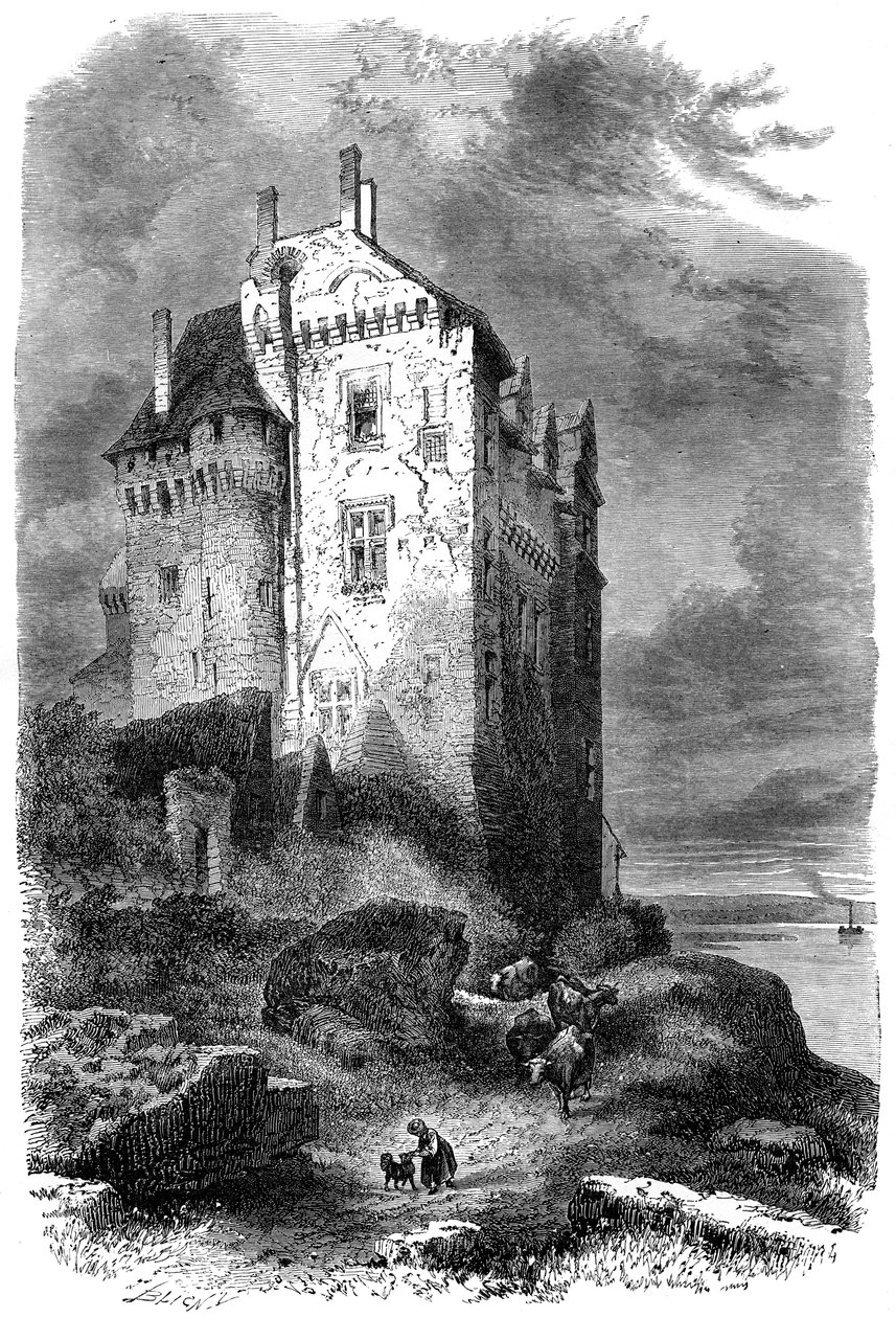 Castillo de Montsoreau, Francia, siglo XV 1882-1884 de Unbekannt
