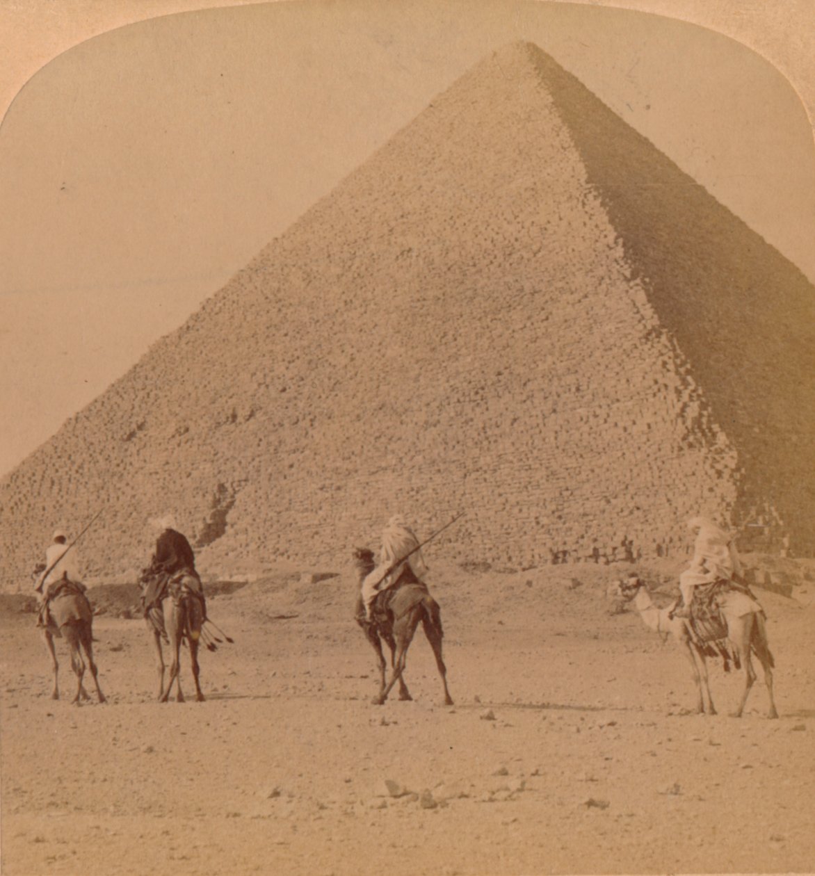 Keops, la mayor de las pirámides, Egipto, 1896 de Unbekannt