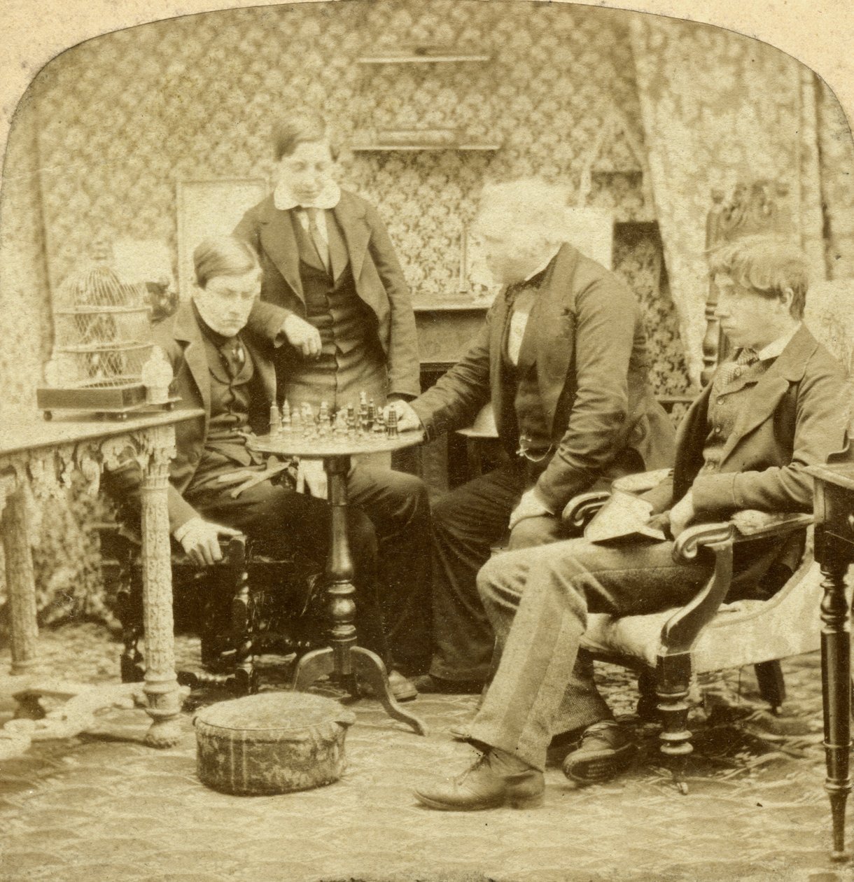 Ajedrez, 1850s de Unbekannt