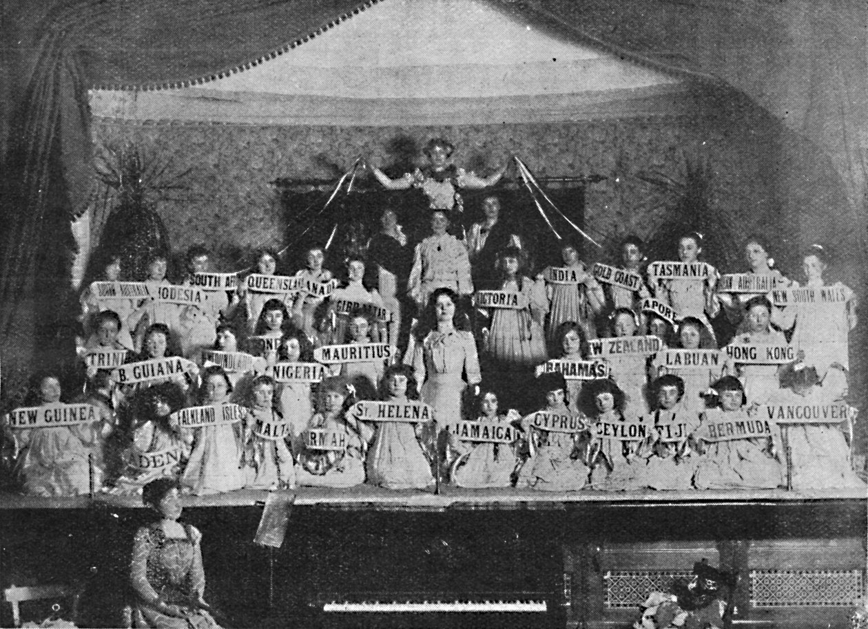 Niños del Imperio, 1900 de Unbekannt