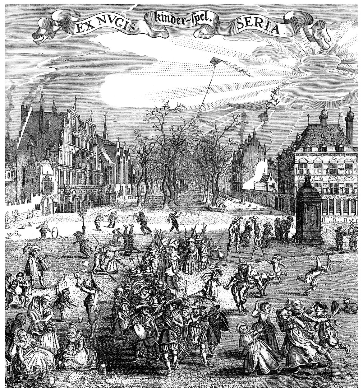Juegos infantiles, 1882 de Unbekannt