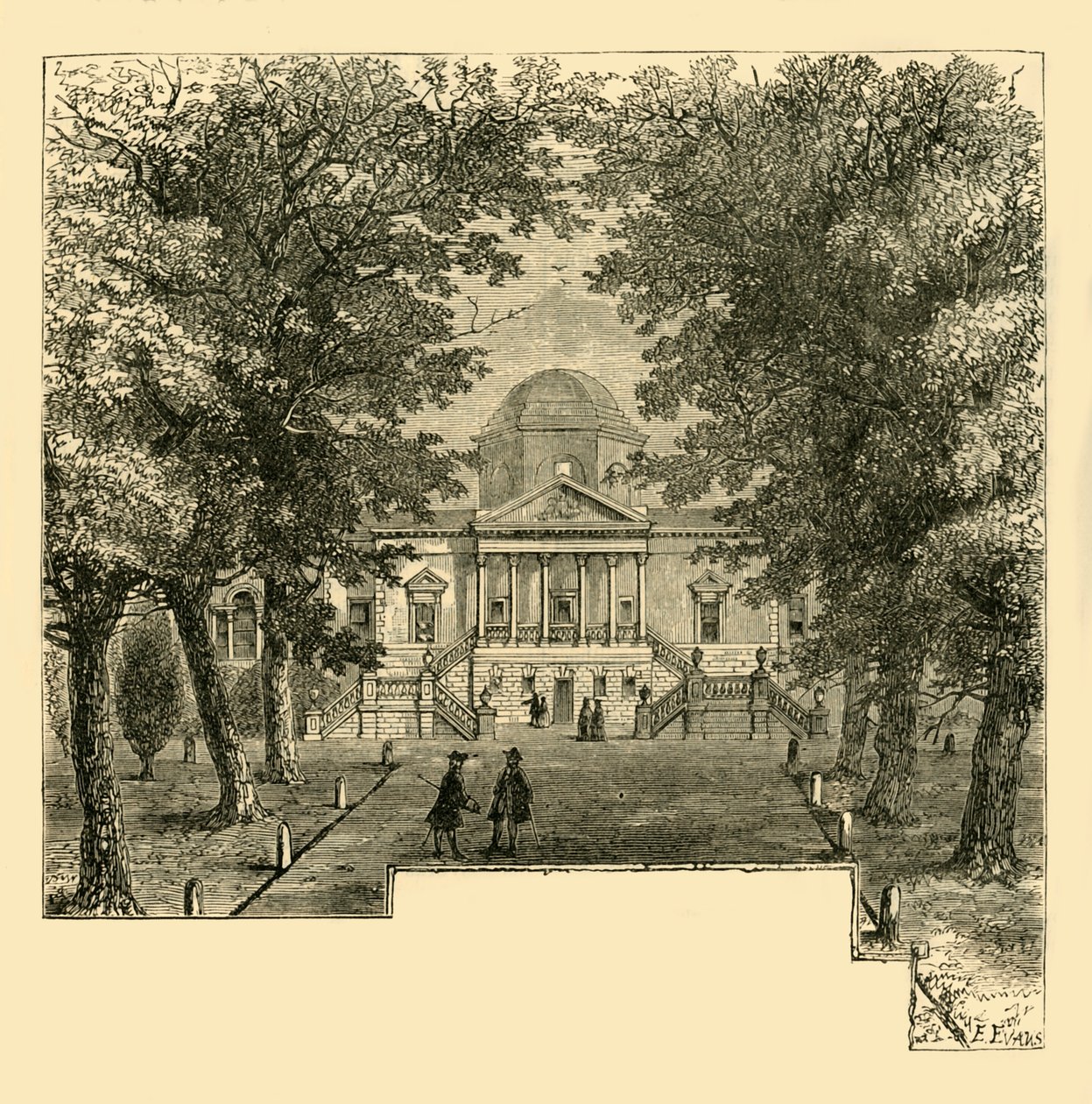 Casa Chiswick, en 1763, c. 1878 de Unbekannt