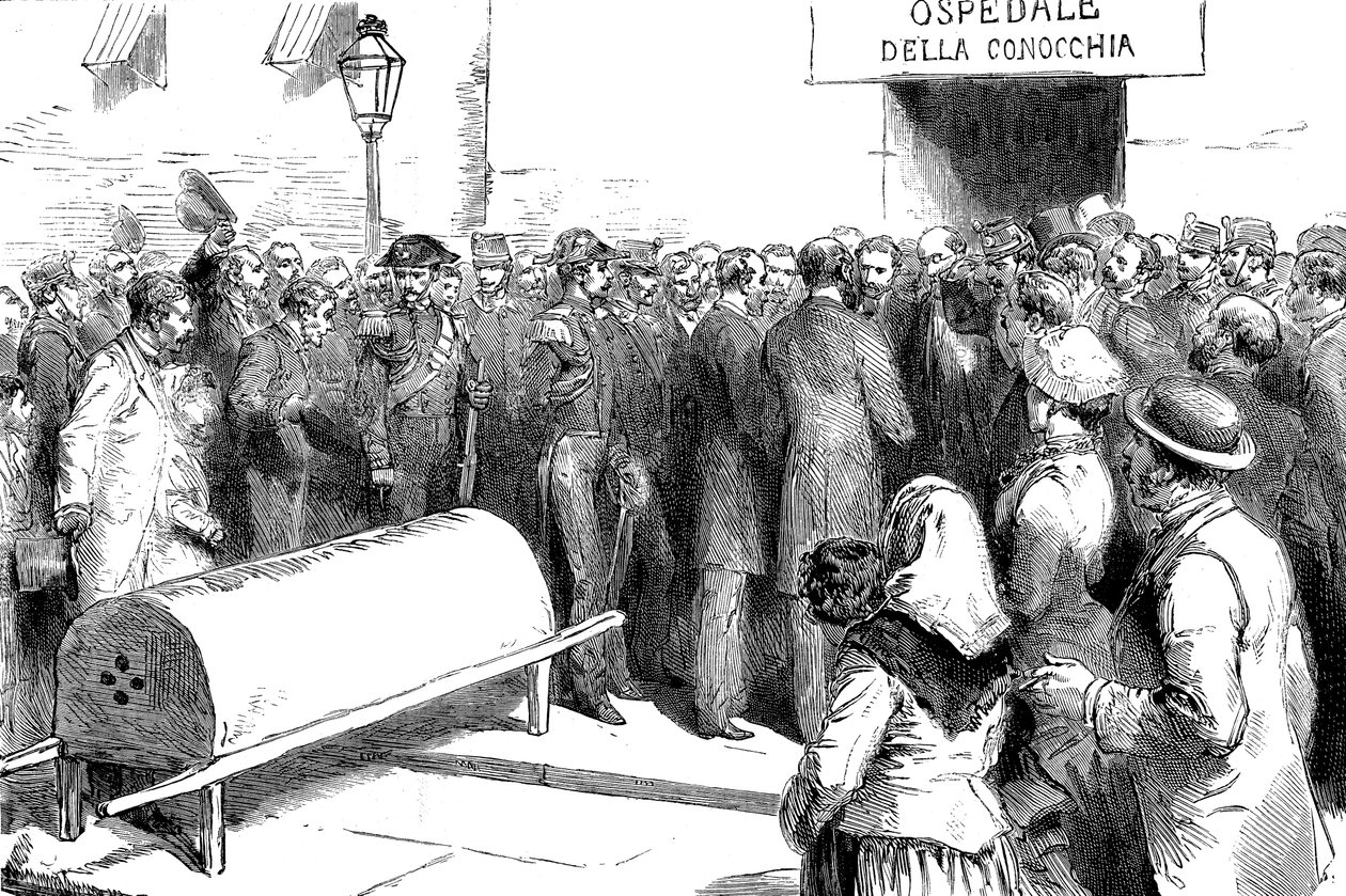 Epidemia de cólera en Nápoles de Unbekannt