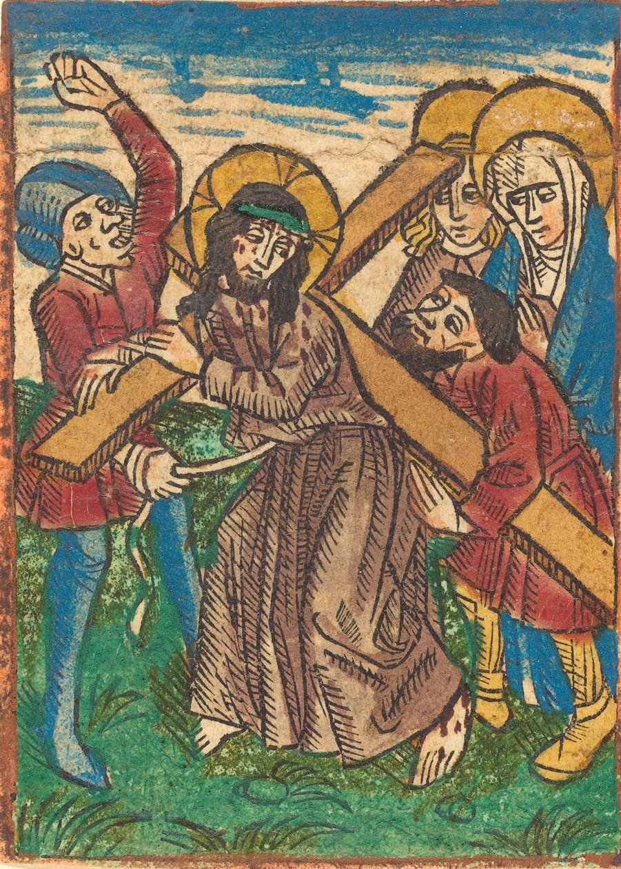 Cristo llevando la cruz, c. 1490 de Unbekannt
