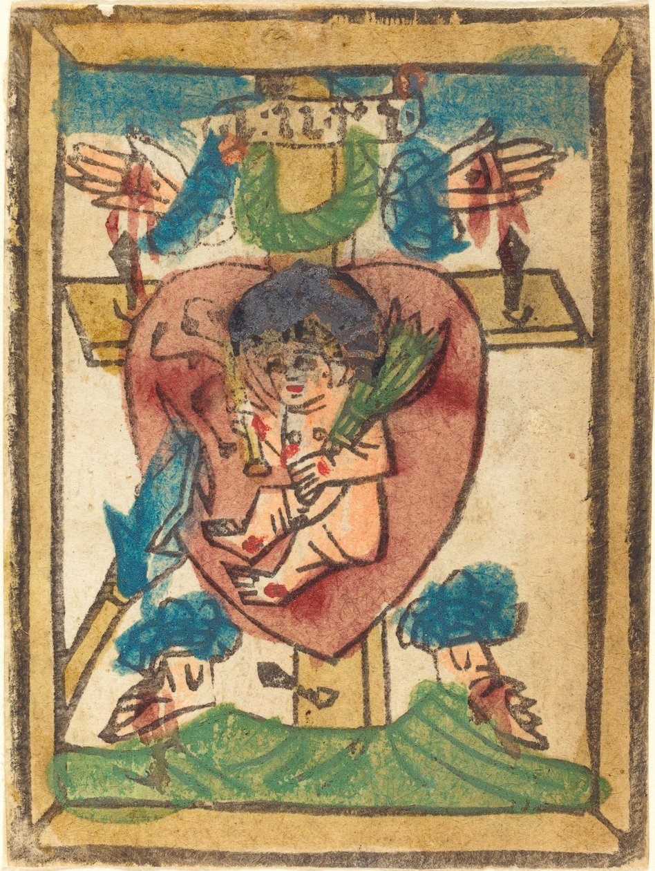 Niño Jesús en el Sagrado Corazón de Unbekannt