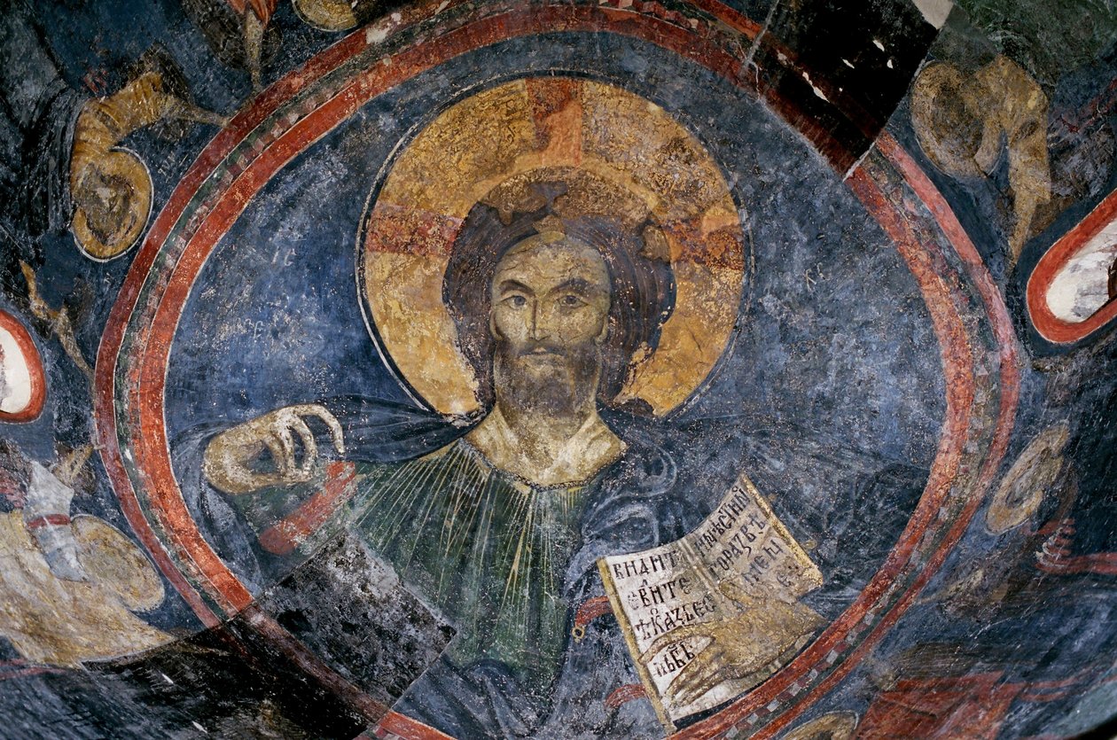 Cristo Pantocrátor, siglo XIII de Unbekannt