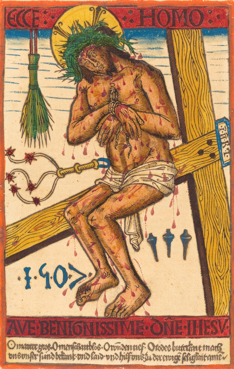 Cristo como el hombre de los dolores de Unbekannt