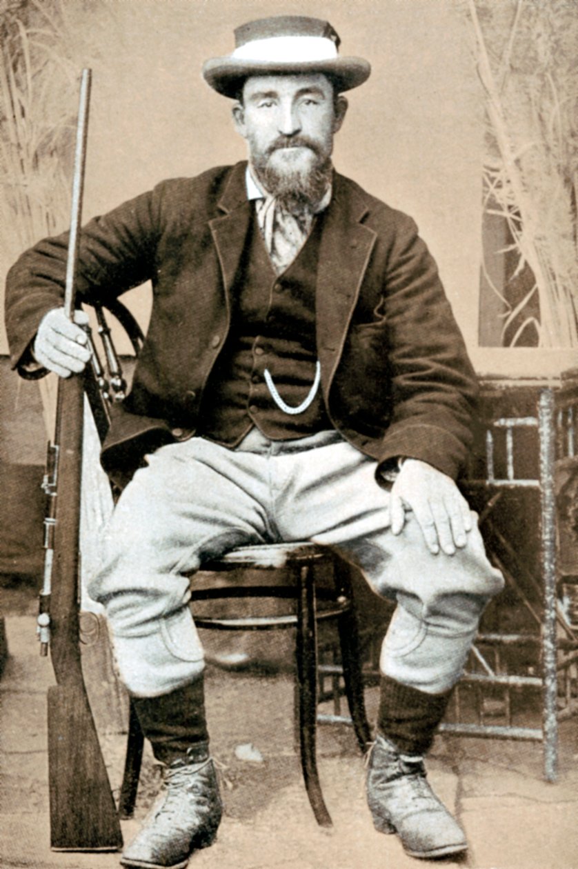 Christiaan de Wet, soldado y político bóer, c. 1900 de Unbekannt
