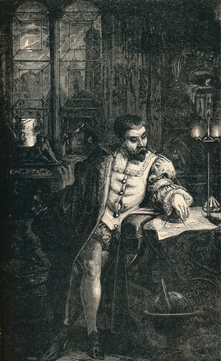 Cristóbal Colón, 1451-1506, c. 1910 de Unbekannt