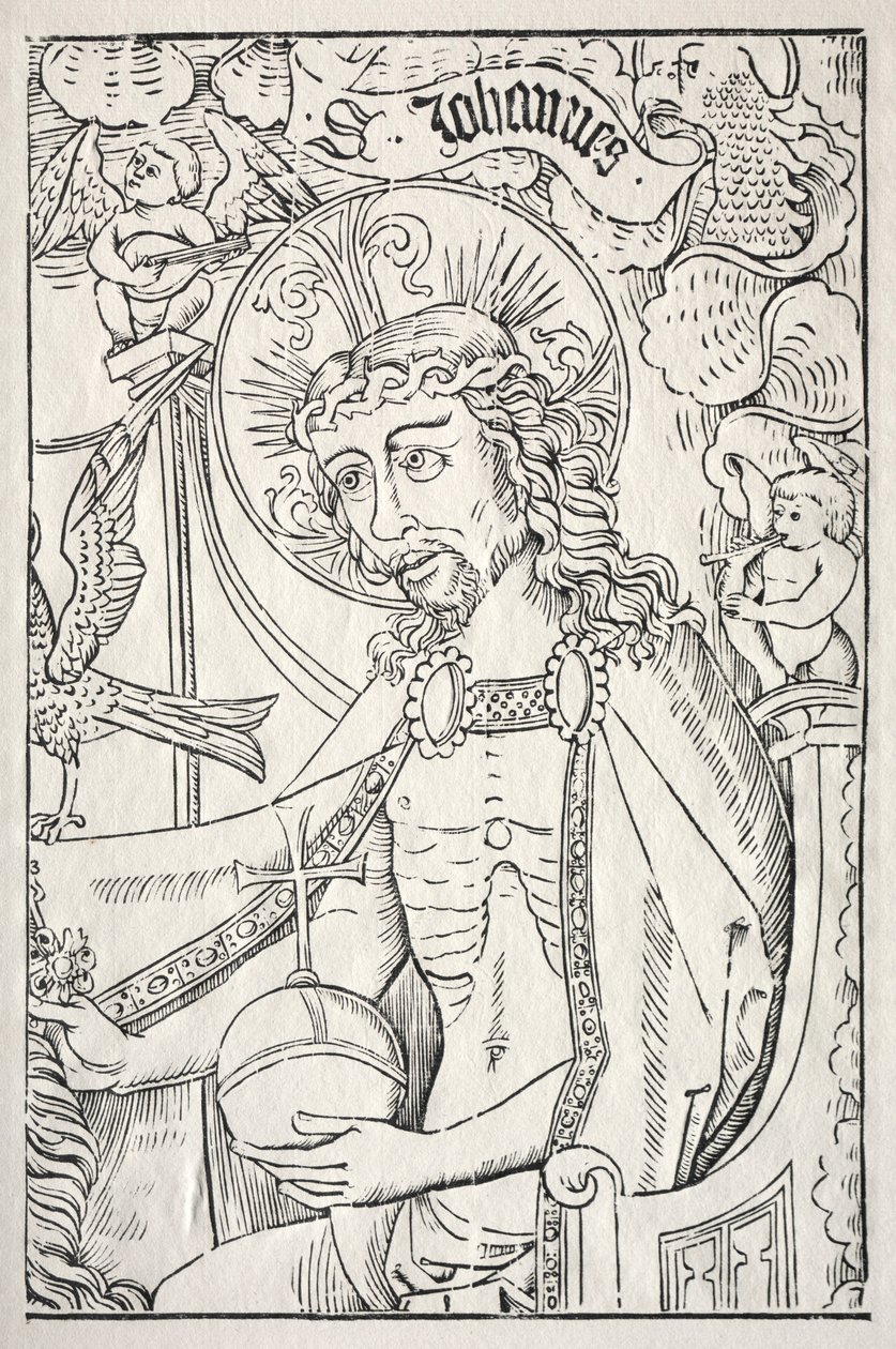 Cristo en medio cuerpo, c. 1480 de Unbekannt