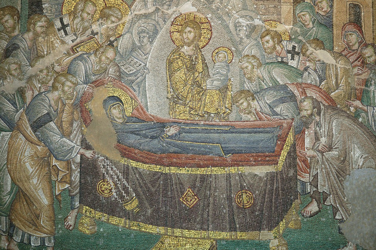 Iglesia de San Salvador de Chora. La Dormición de la Virgen, Estambul, Turquía de Unbekannt