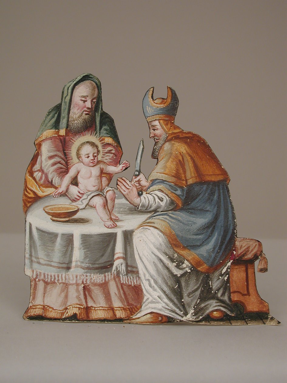 Circuncisión de Jesús en el templo, siglo XVIII de Unbekannt