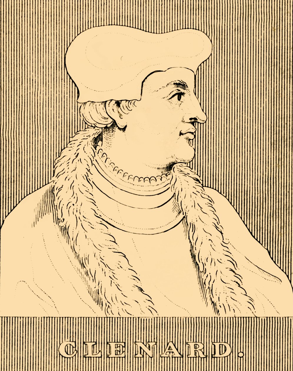 Clenard, 1495-1542, 1830 de Unbekannt