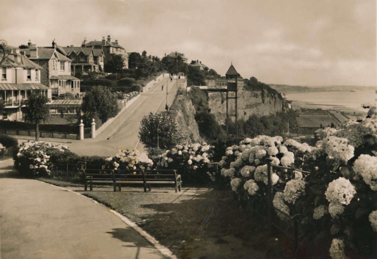 Cliff Road, Shanklin, I.W., c. 1920 de Unbekannt