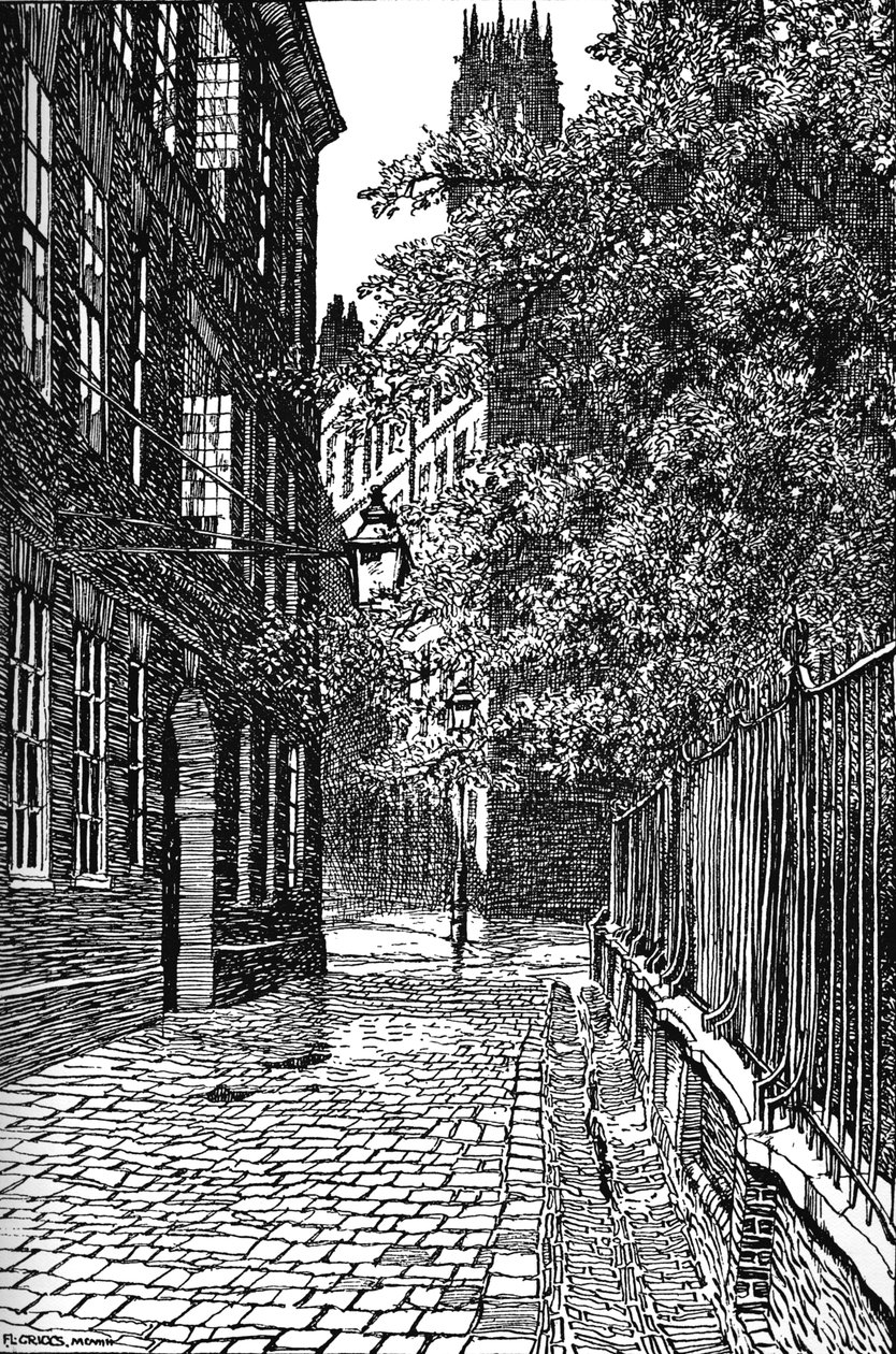 Cliffords Inn, mirando al norte, 1903 de Unbekannt
