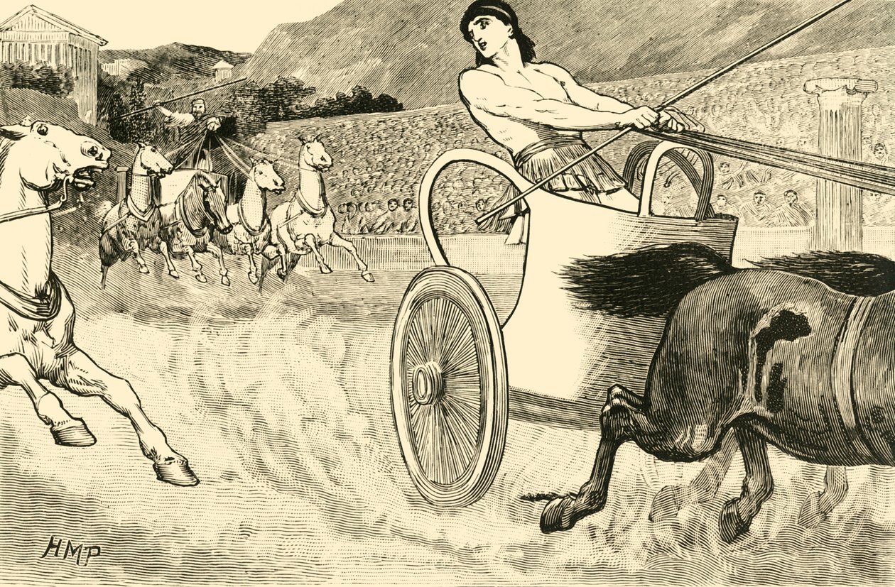 Clístenes en los Juegos Olímpicos, 1890 de Unbekannt