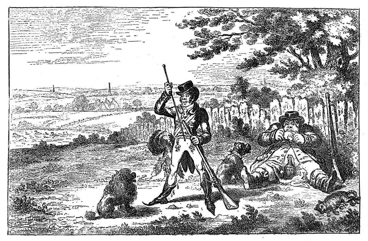 Deportistas cockney recargando, 1800 de Unbekannt