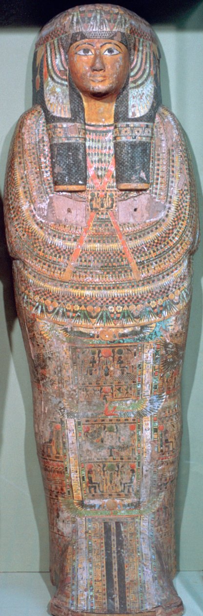 Ataúd del antiguo sacerdote egipcio Khons-Da-Khred, c. 1085 a.C. de Unbekannt