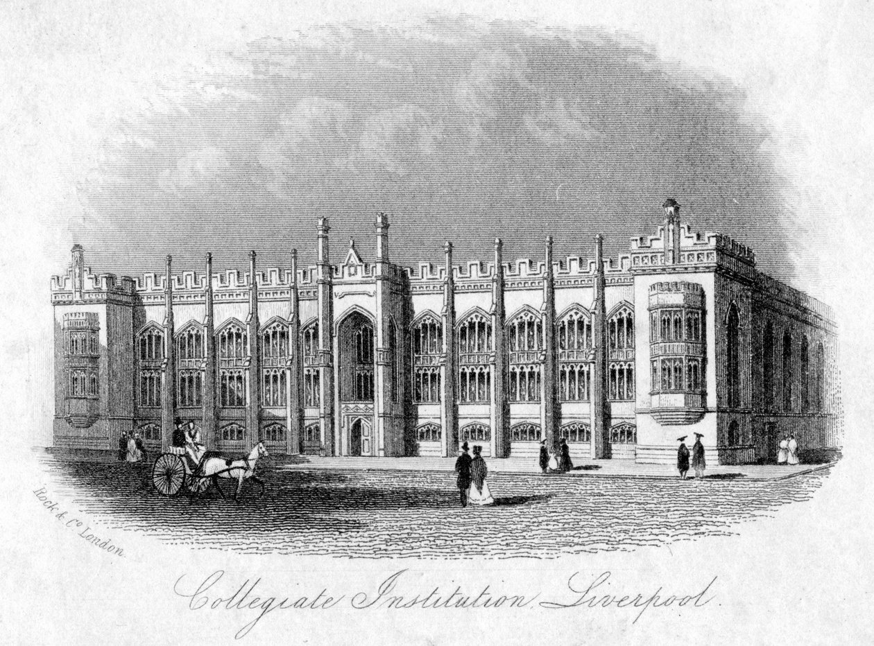 Institución Colegiada, Liverpool, c1870s de Unbekannt