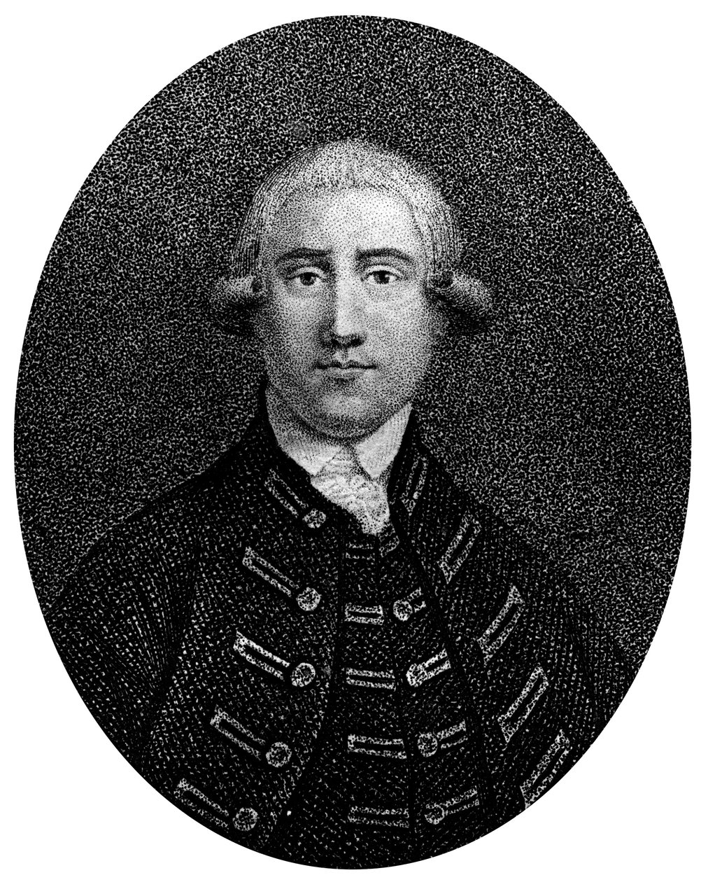 Coronel James Gardiner 1688-1745, soldado escocés, 1837 de Unbekannt