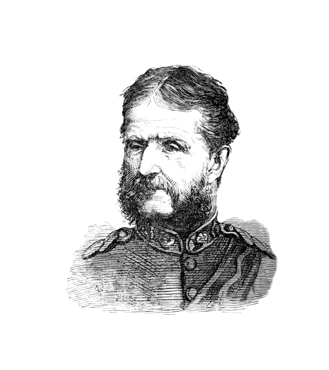 Coronel Nugent, Comandante de los Ingenieros Reales, c1882 de Unbekannt