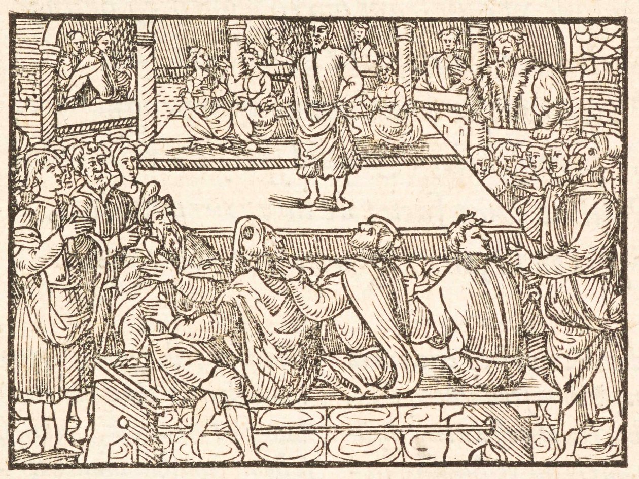 Comedias de Terencio por Jean de Roigny, 1552 de Unbekannt