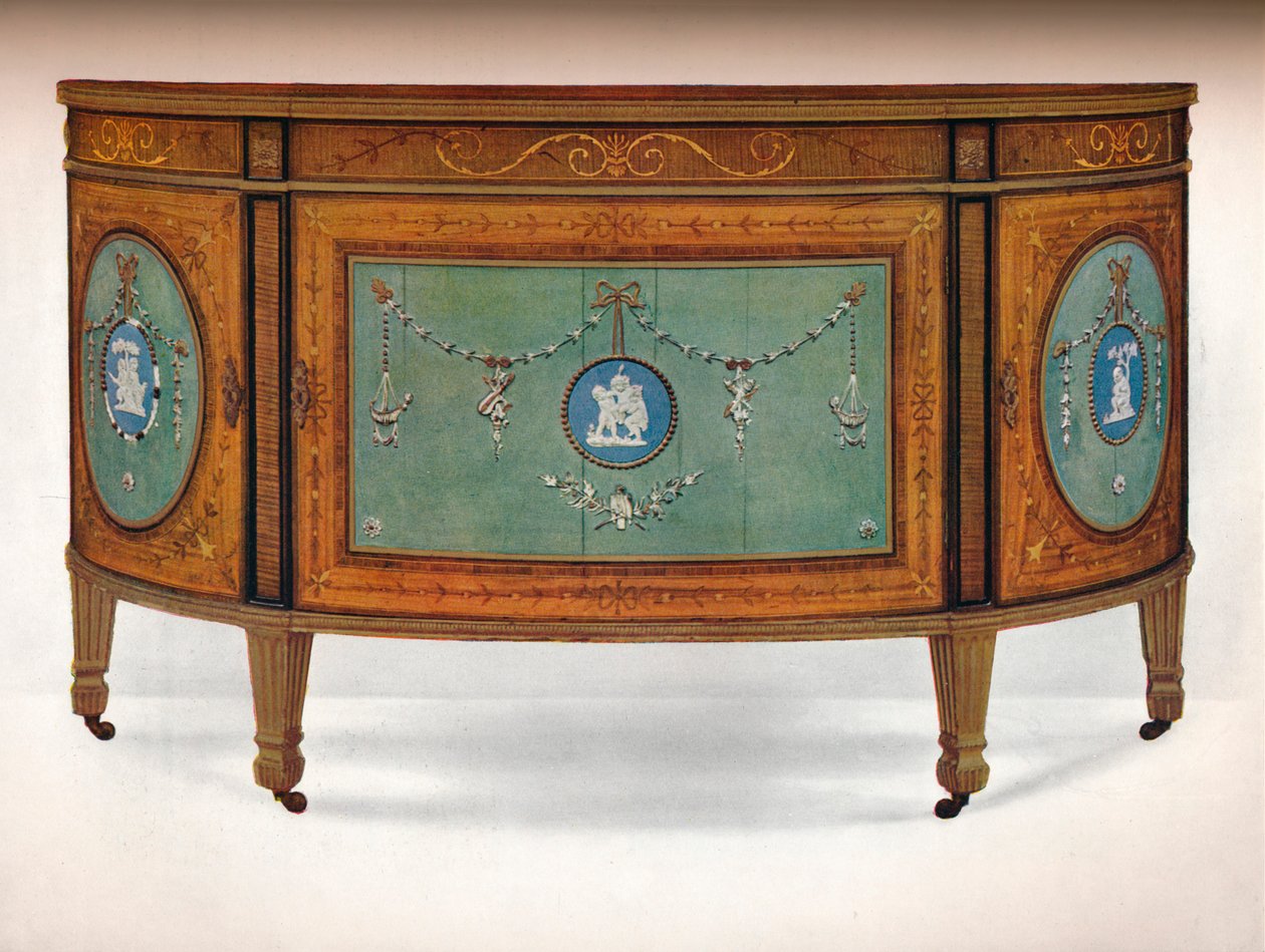Cómoda de forma de luneta, c1775 de Unbekannt