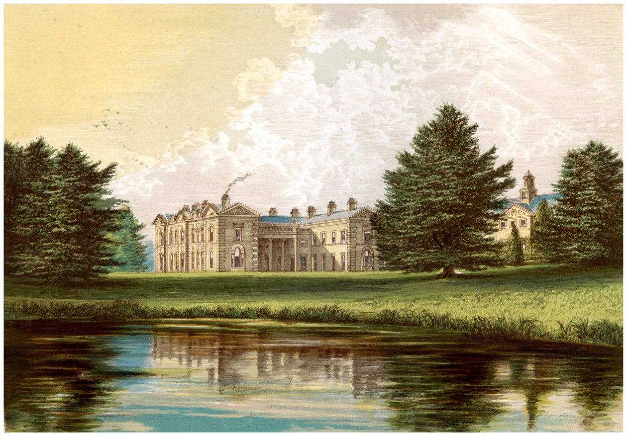 Compton Verney, Warwickshire, hogar de Lord Willoughby de Broke, c1880 de Unbekannt