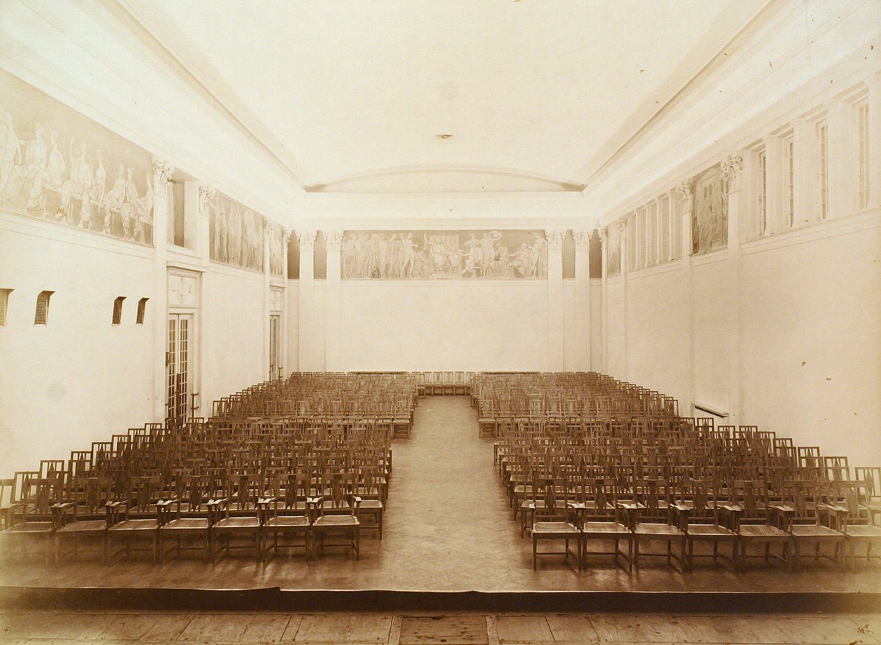 Sala de conciertos, Casa de la Asociación de Literatura y Artes, Rusia, 1910s de Unbekannt