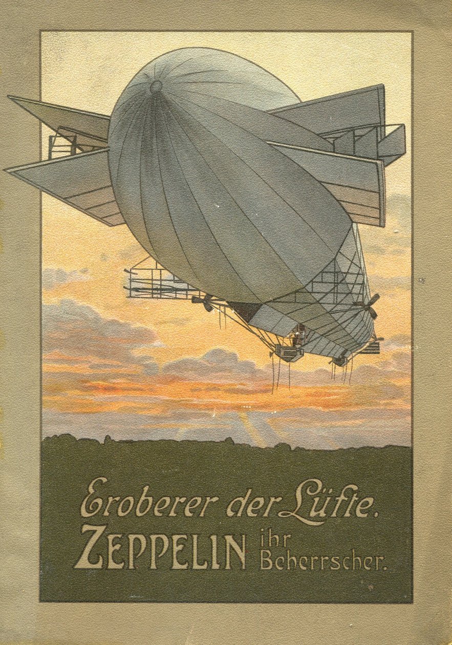 Conquistador del aire. Zeppelin, 1916 de Unbekannt