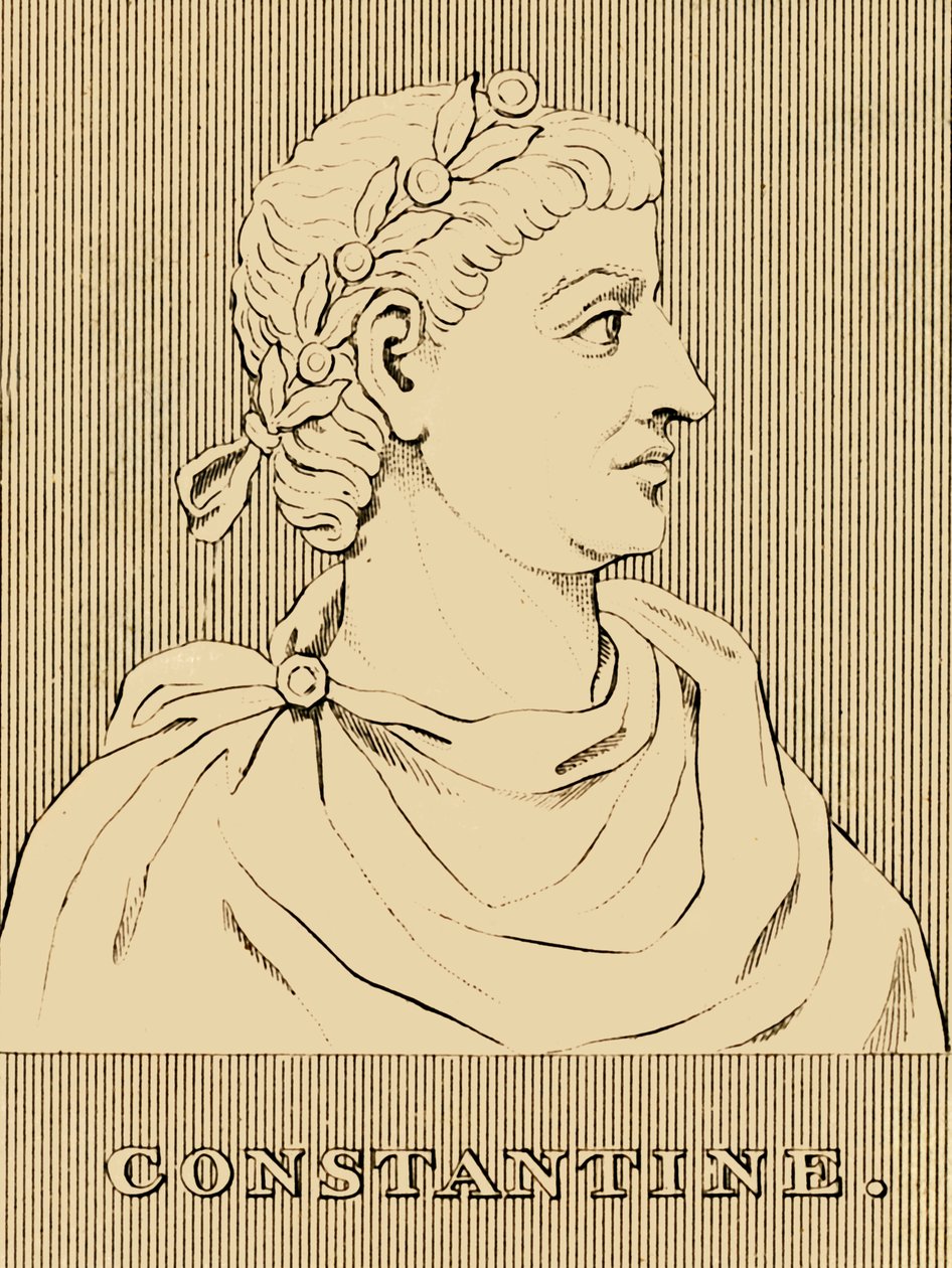 Constantino, 272 - 337 d.C., 1830 de Unbekannt
