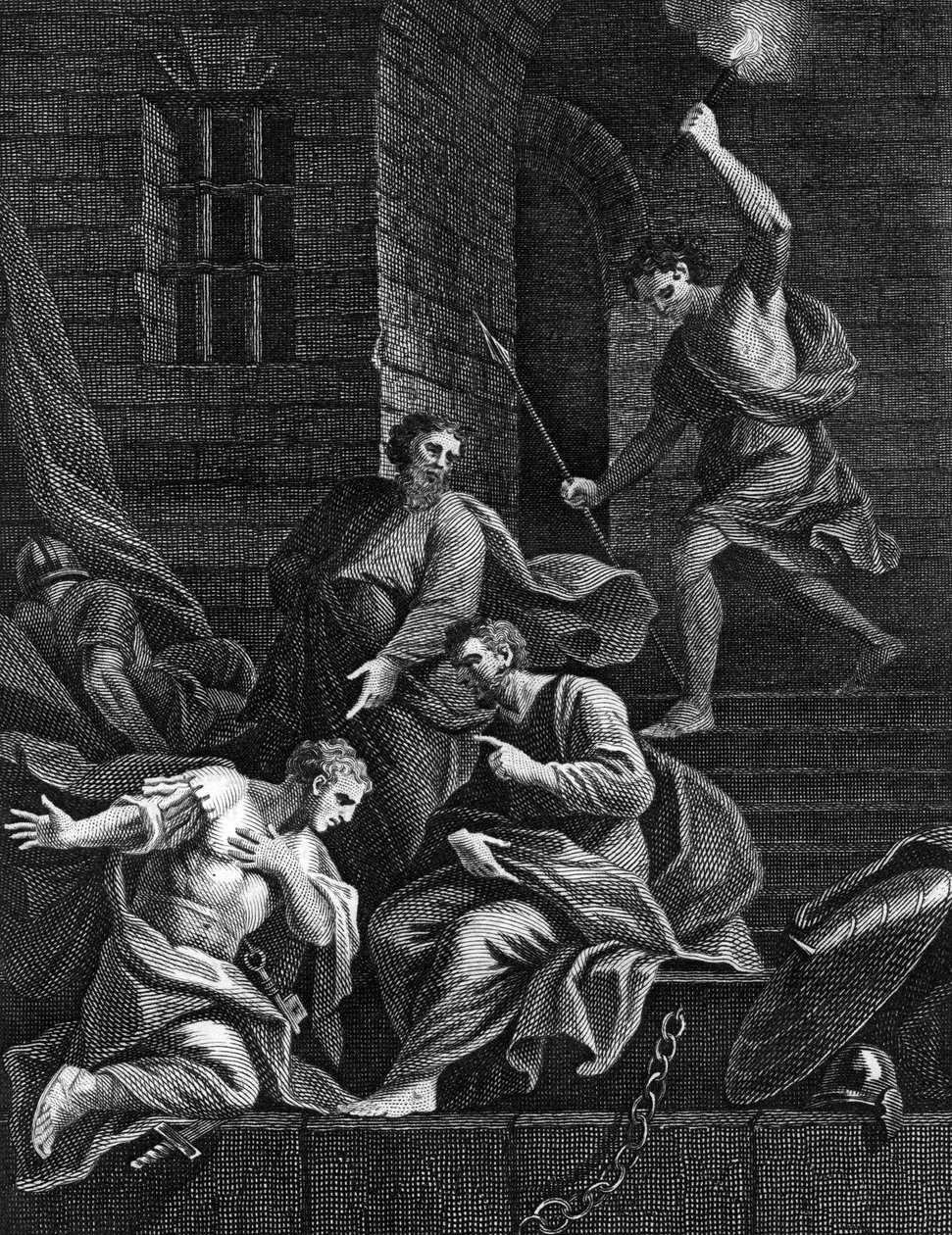 Conversión del carcelero, 1815 de Unbekannt