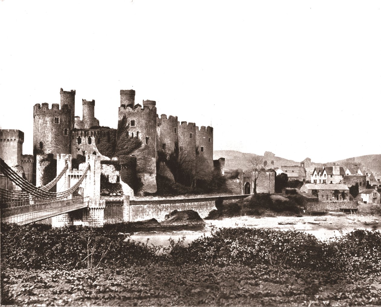 Castillo de Conway, Gales del Norte, 1894 de Unbekannt