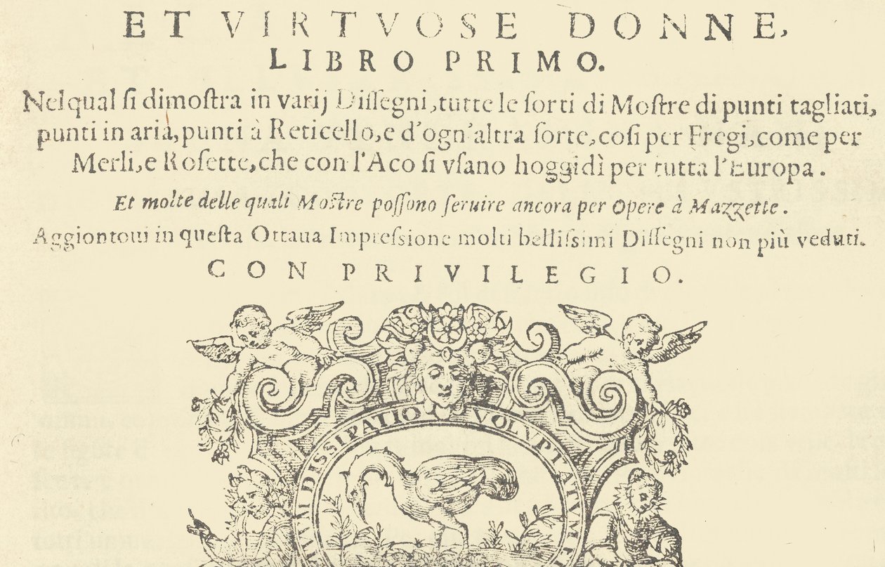 Corona delle Nobili et Virtuose Donne: Libro I-IV de Unbekannt