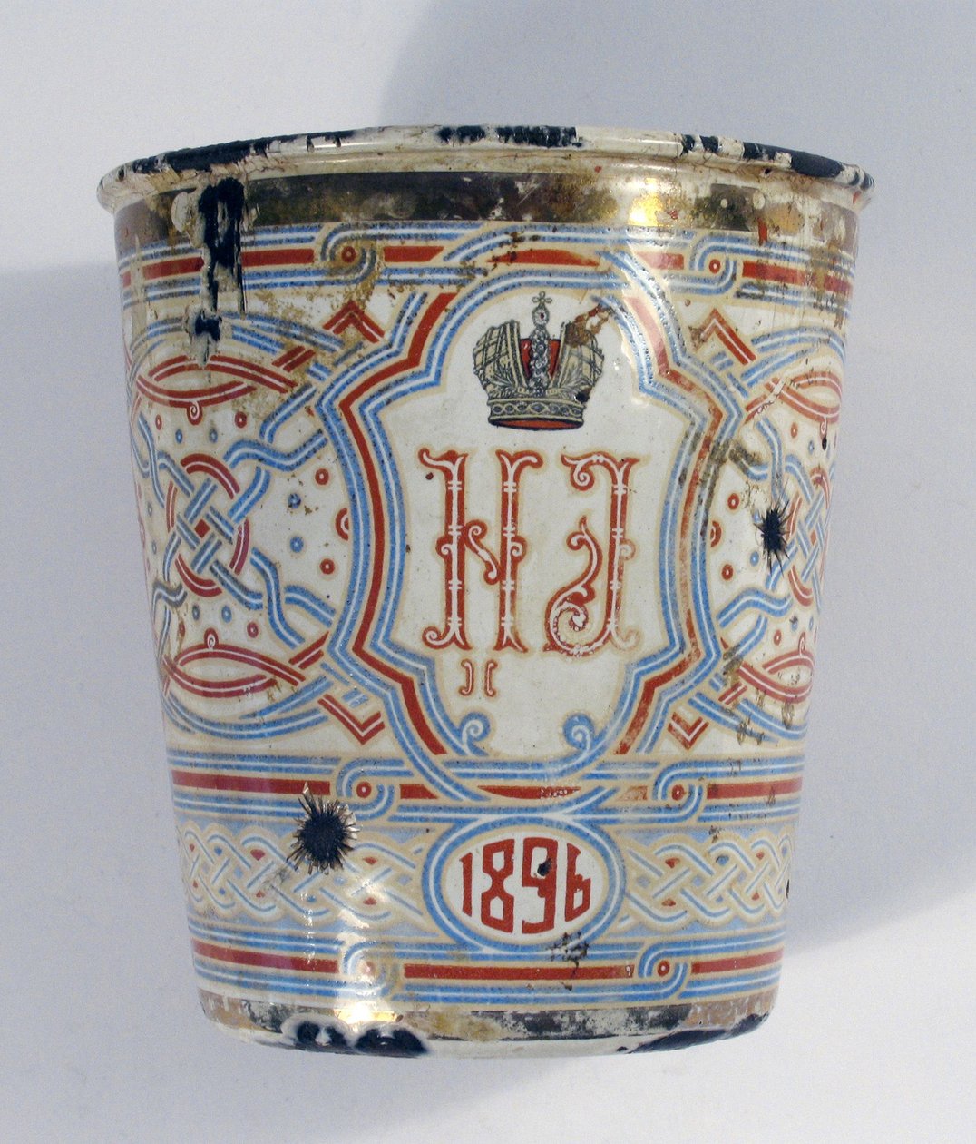 Copa de coronación. Presente en la ocasión de la coronación de Nicolás II 1896 de Unbekannt