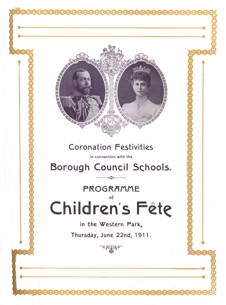 Festividades de la Coronación en relación con las Escuelas del Consejo Municipal, 1911, 1917 de Unbekannt