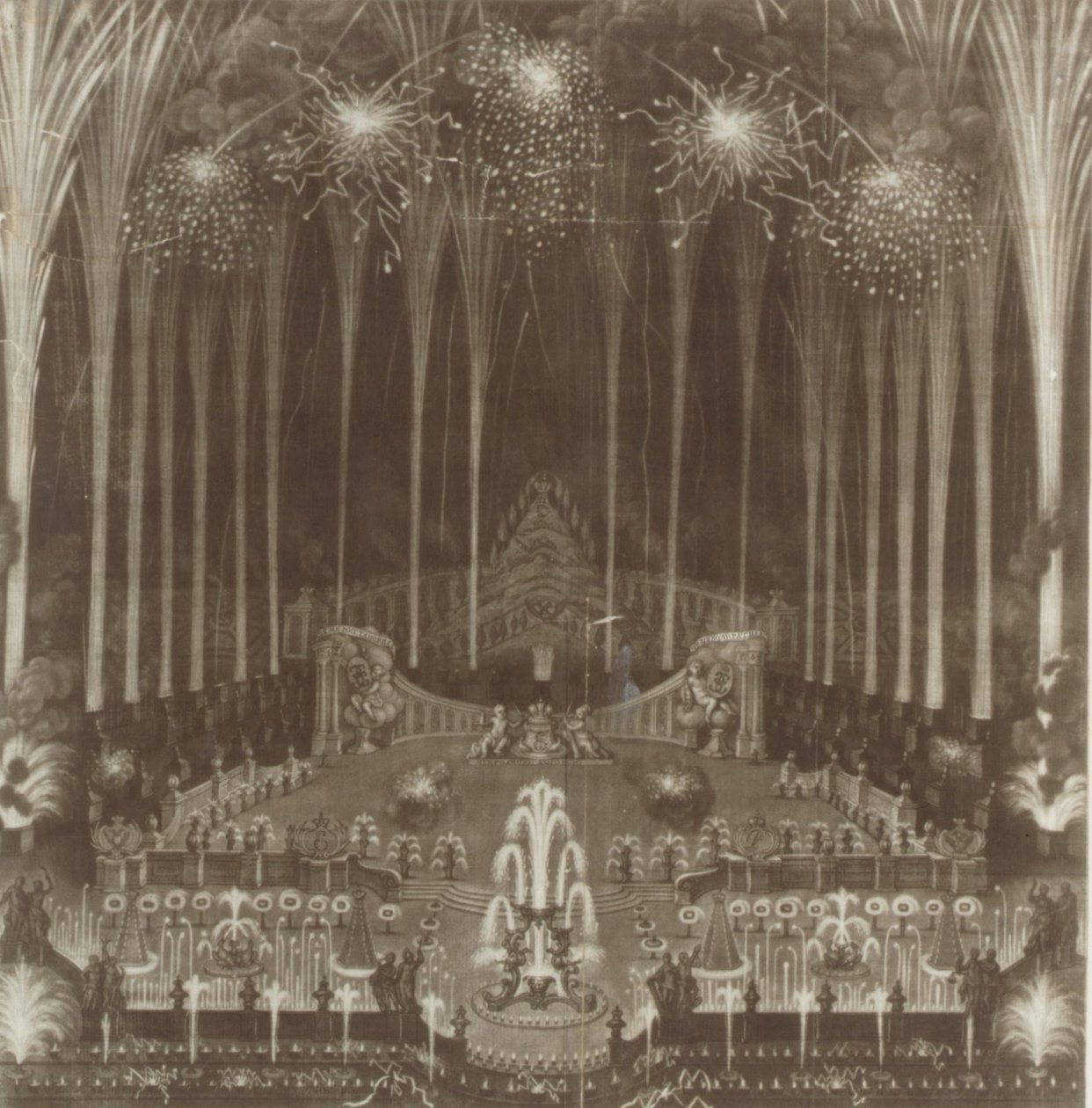 Coronación de la Zarina Isabel, Moscú, 25 de Abril de 1742 de Unbekannt