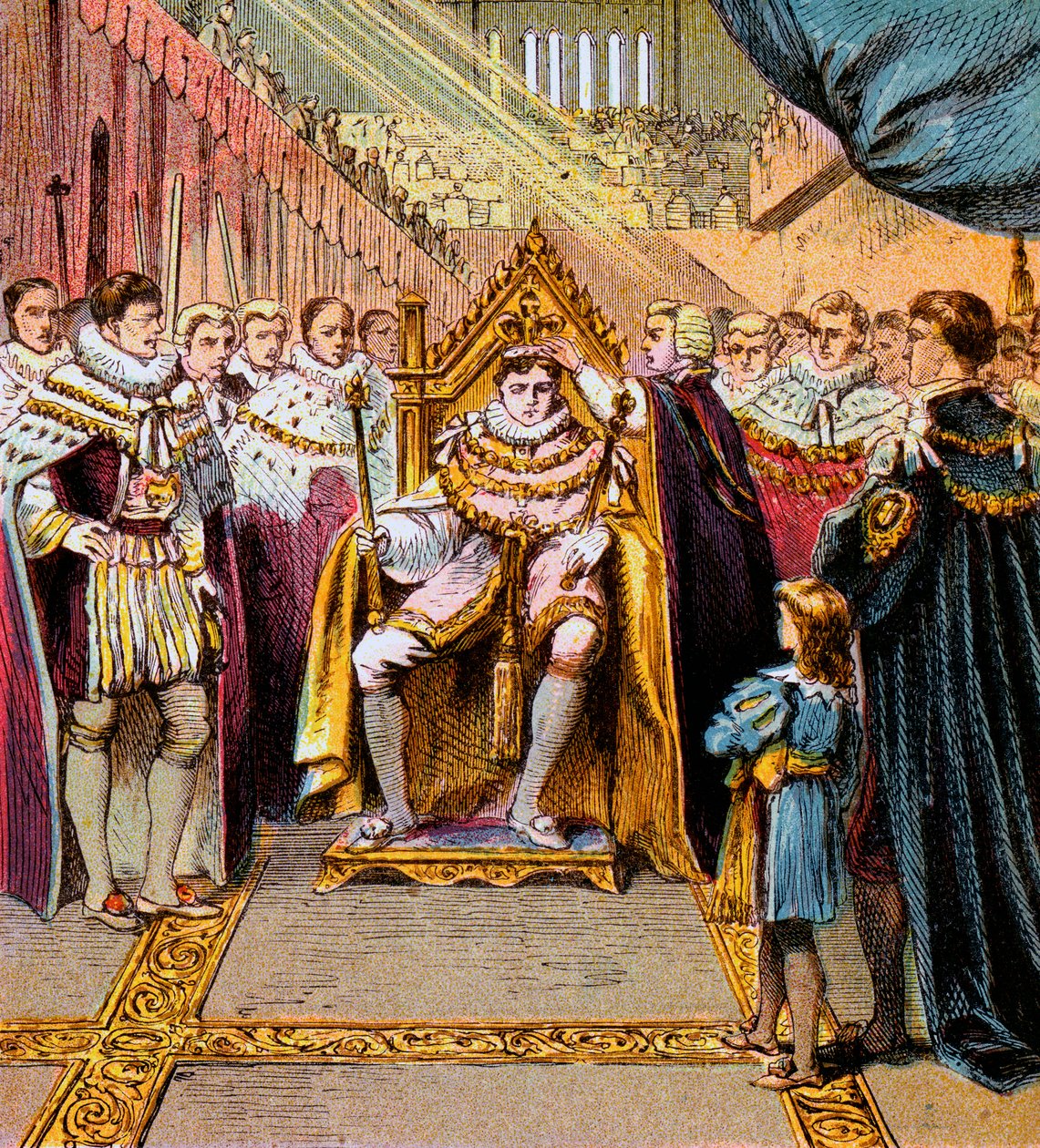 Coronación de Jorge IV, 1820, c1850s de Unbekannt