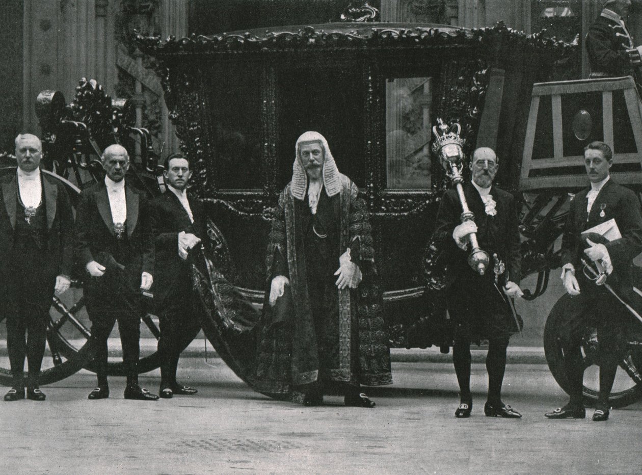 Coronación del Rey Jorge V y la Reina María, Londres, 1911 de Unbekannt