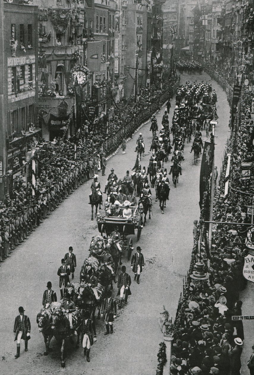 Coronación del Rey Jorge V y la Reina María, Londres, 1911 de Unbekannt