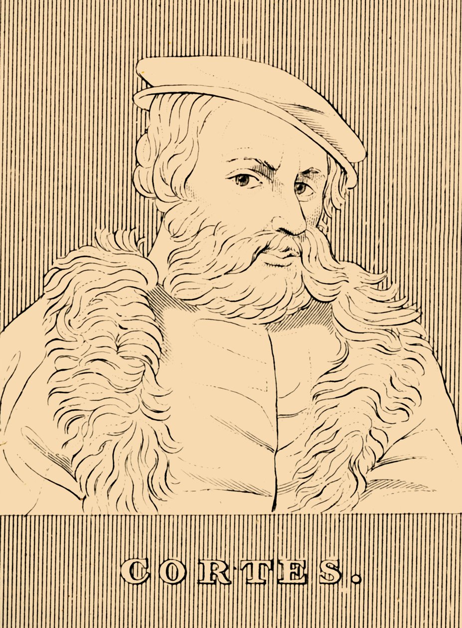 Cortés, 1485-1547, 1830 de Unbekannt