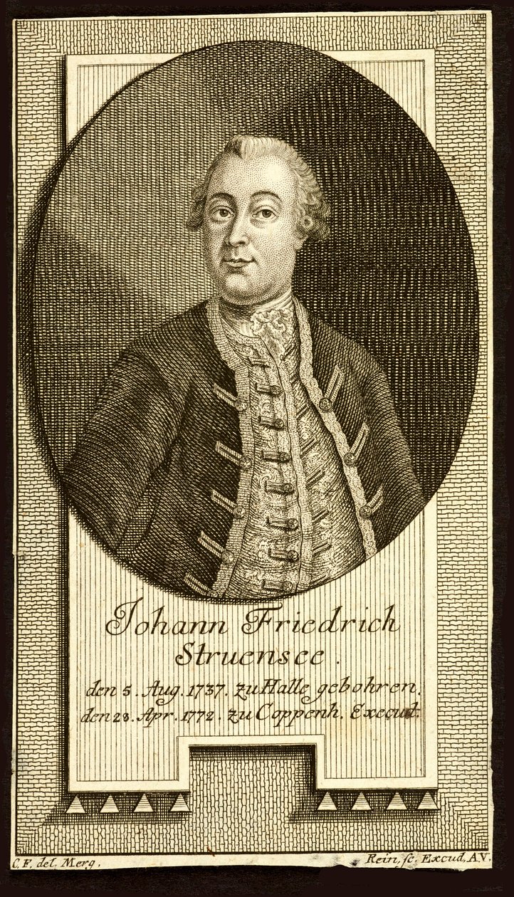 Conde Johann Friedrich Struensee 1737-1772, 1772 de Unbekannt