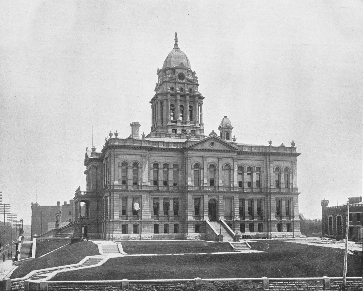 Palacio de Justicia, Omaha, Nebraska, EE.UU., c. 1900 de Unbekannt